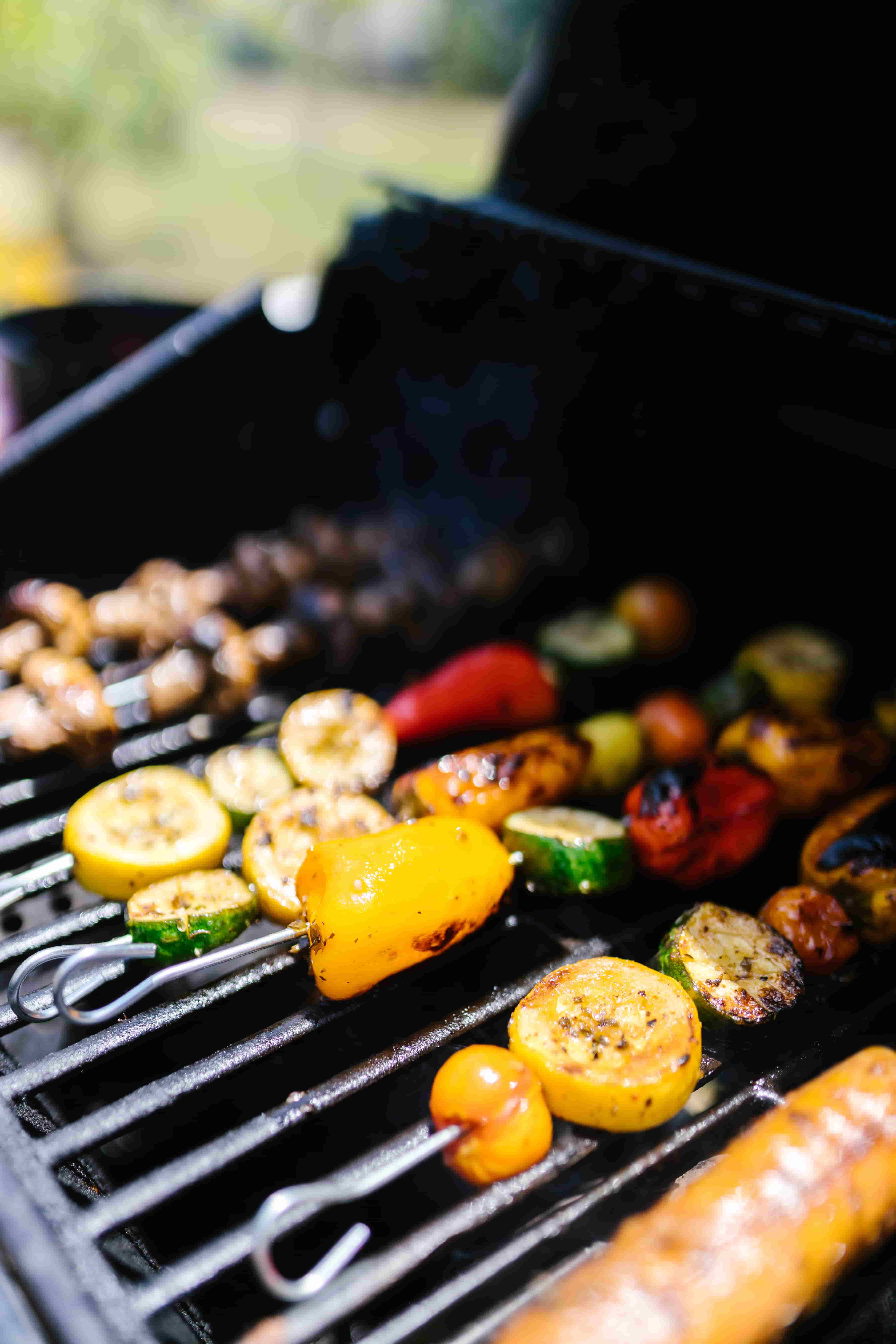 Verduras asadas a la parrilla